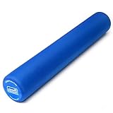 SISSEL Pilates Roller Pro | Strapazierfähiger Kautschuk | Ideal für Anfänger & Fortgeschrittene | Vielseitiges Training zuhause & Studio | Länge: 90cm | Farbe: Blau
