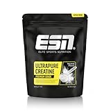 ESN Ultrapure Creatine Monohydrate, 500 g, 142 Portionen, mikrofein und perfekt löslich, geprüfte Qualität - made in Germany