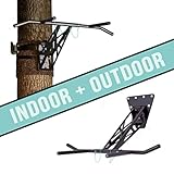 PULLUP & DIP Premium Klimmzugstange und Dip Stange, Mobil für Wand und Befestigung an Baum & Pfosten, für zu Hause + Outdoor im Garten, Hochwertige Qualität, Über 35 Übungen (INDOOR + OUTDOOR Paket)