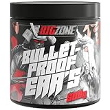 Big-Zone Bulletproof EAA's EAA Essentielle Aminosäuren | Für Muskel und Gewebe - Bodybuilding - Extrem Lecker | 500g Pulver (Apfelringe)